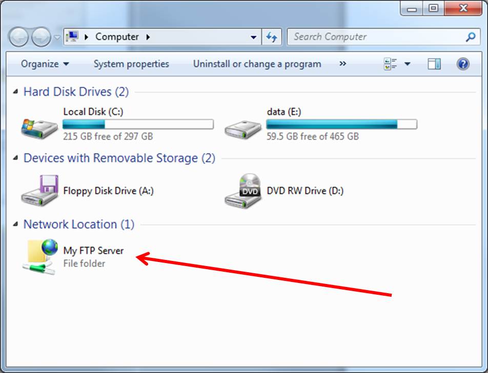 Browse Ftp In Windows Explorer Windows 7 Ftp Server Part 2