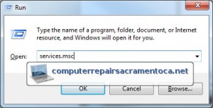 Windows Start Run Services Services.msc - Computer Repair Sacramento Windows Start Run Services Services.msc - Computer Repair Sacramento