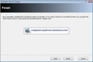 Remove Elf Toolbar Uninstall - Computer Repair Sacramento