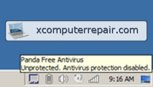 Panda Antivirus Unprotected - Computer Repair Sacramento